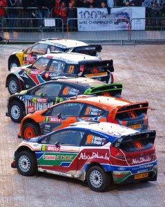 WRC cars